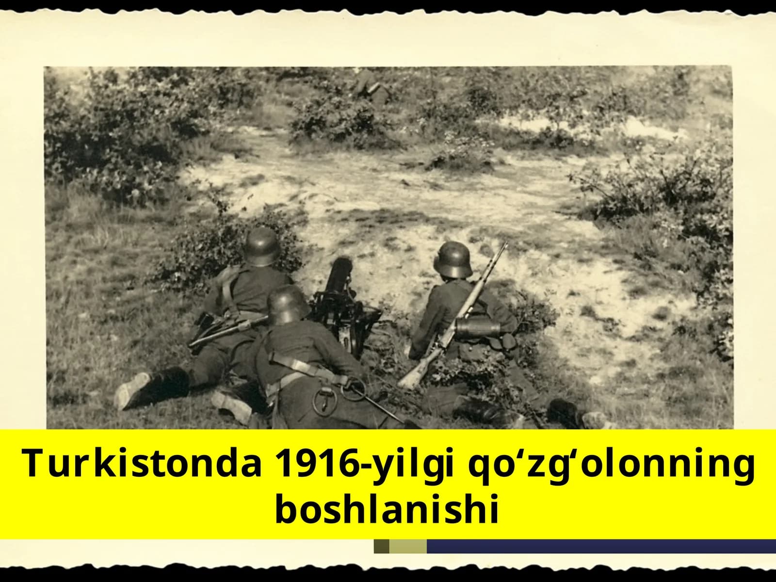 1916-yilgi qo‘zg‘olonning boshlanishi
