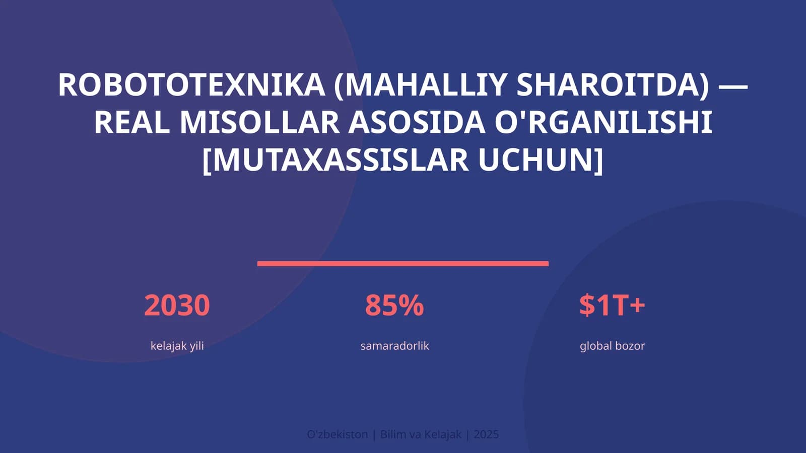 Robototexnika (mahalliy sharoitda) — real misollar asosida o'rganilishi [mutaxassislar uchun]