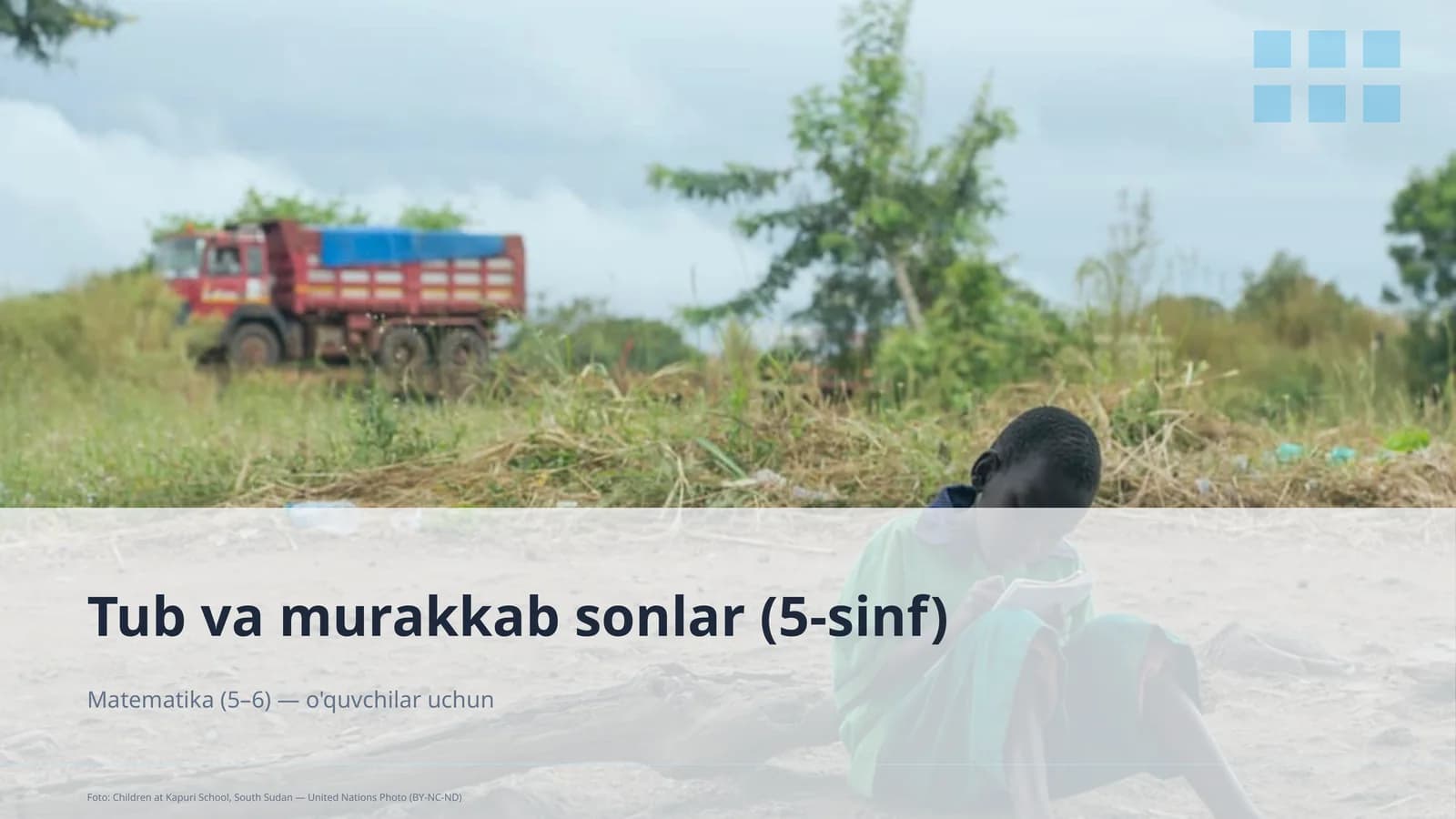 Tub va murakkab sonlar (5-sinf)