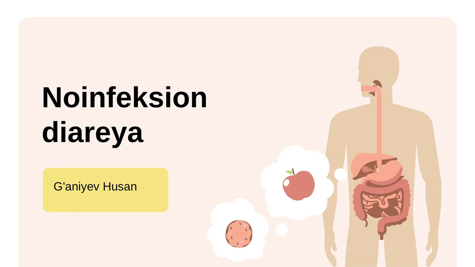 Noinfeksion diareya