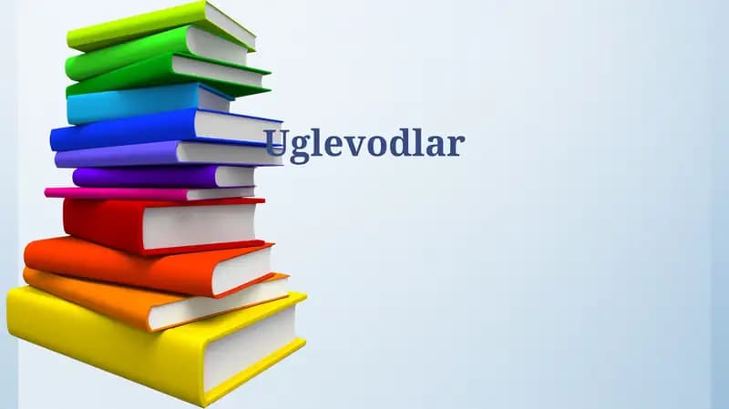 Uglevodlar