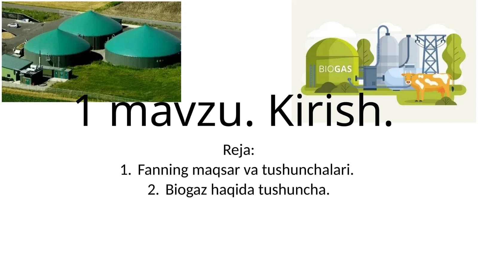 Fanning Maqsadlari va Tushunchalari