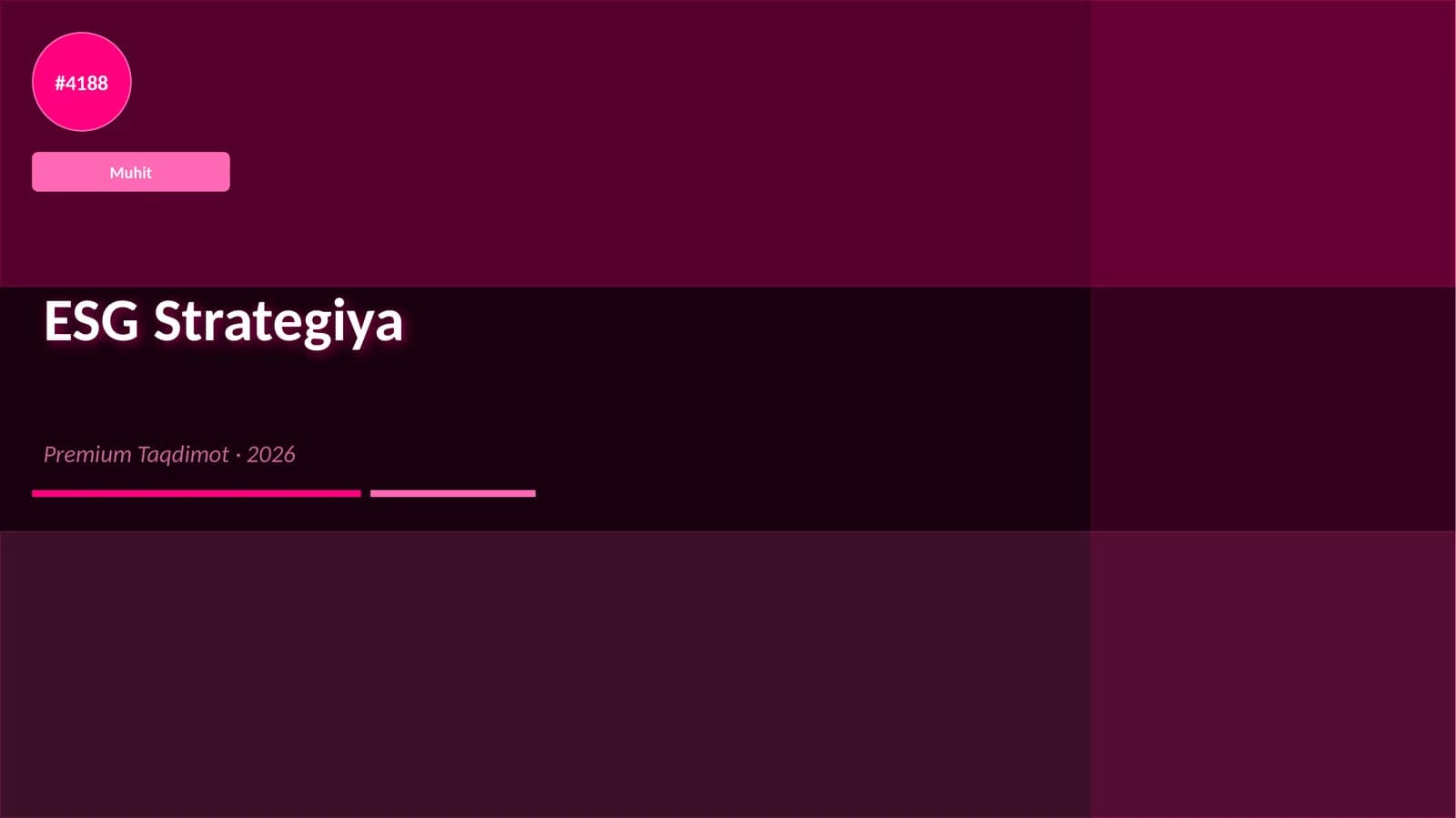 ESG Strategiya