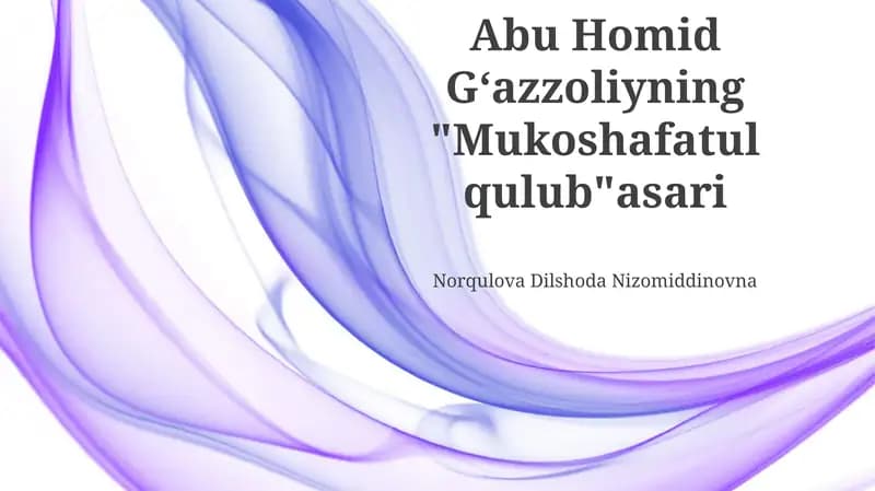 Mukoshafatul qulub