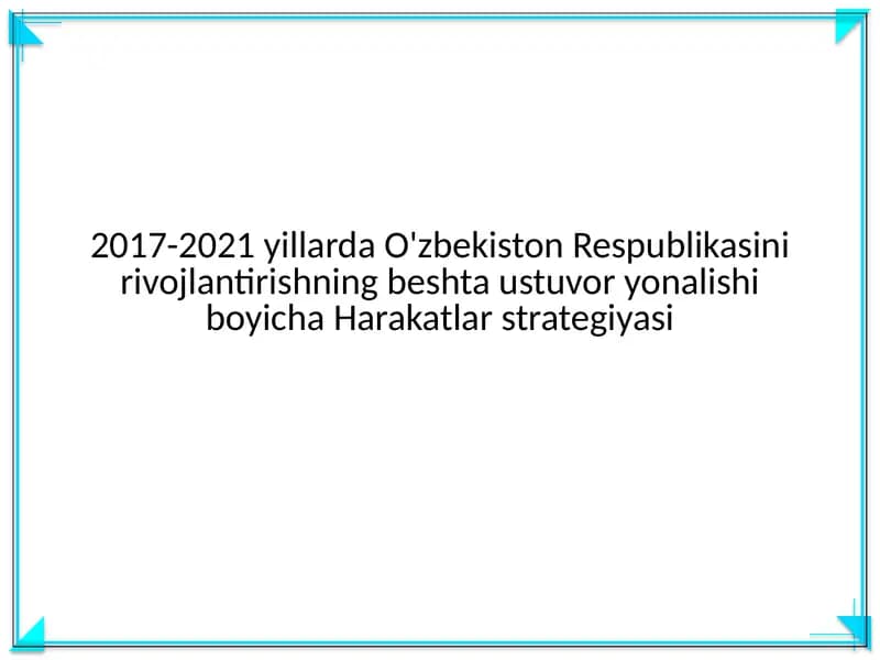 Harakatlar strategiyasi