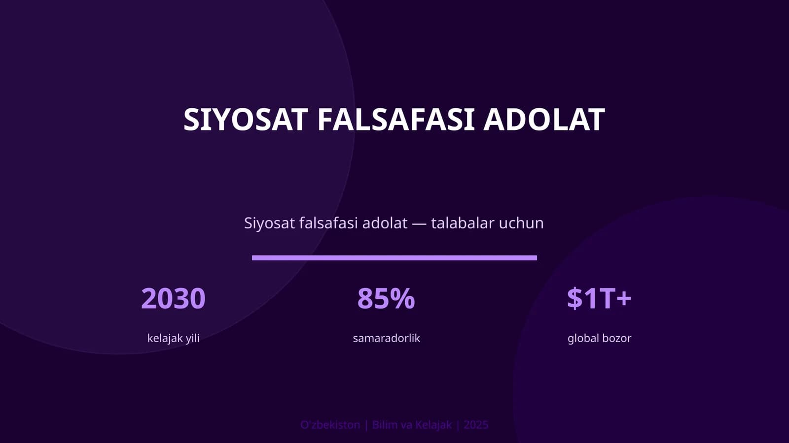 Siyosat Falsafasi Adolat
