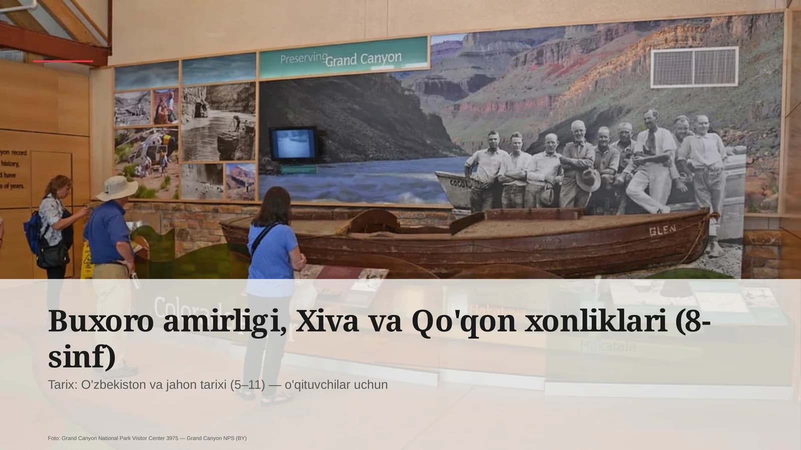 Buxoro amirligi, Xiva va Qo'qon xonliklari (8-sinf)
