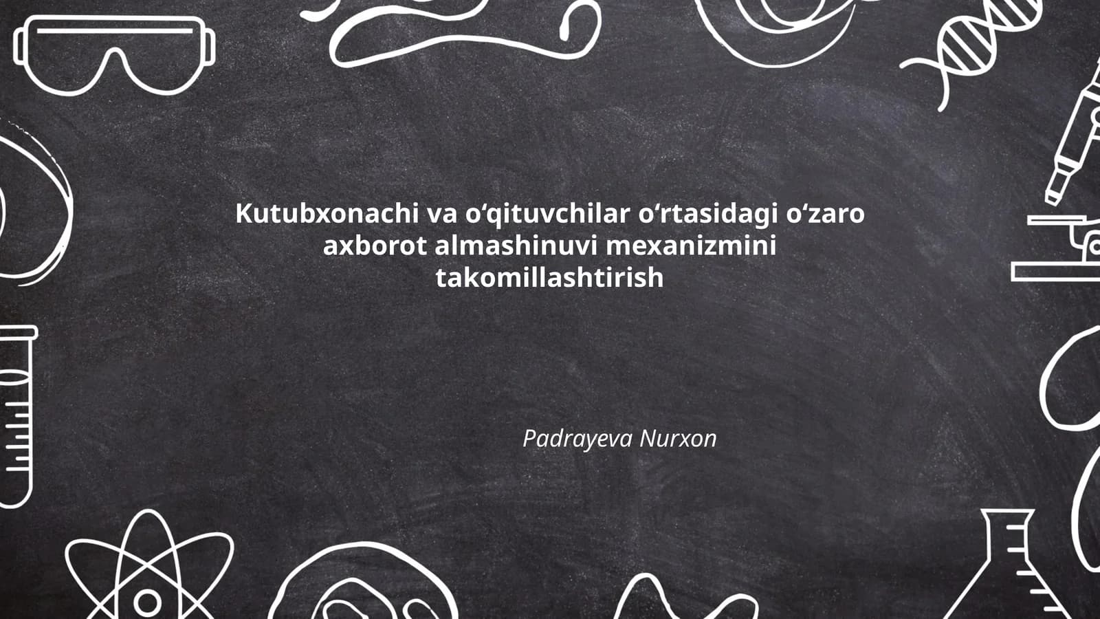 O'zaro Axborot Almashinuvi Mexanizmi