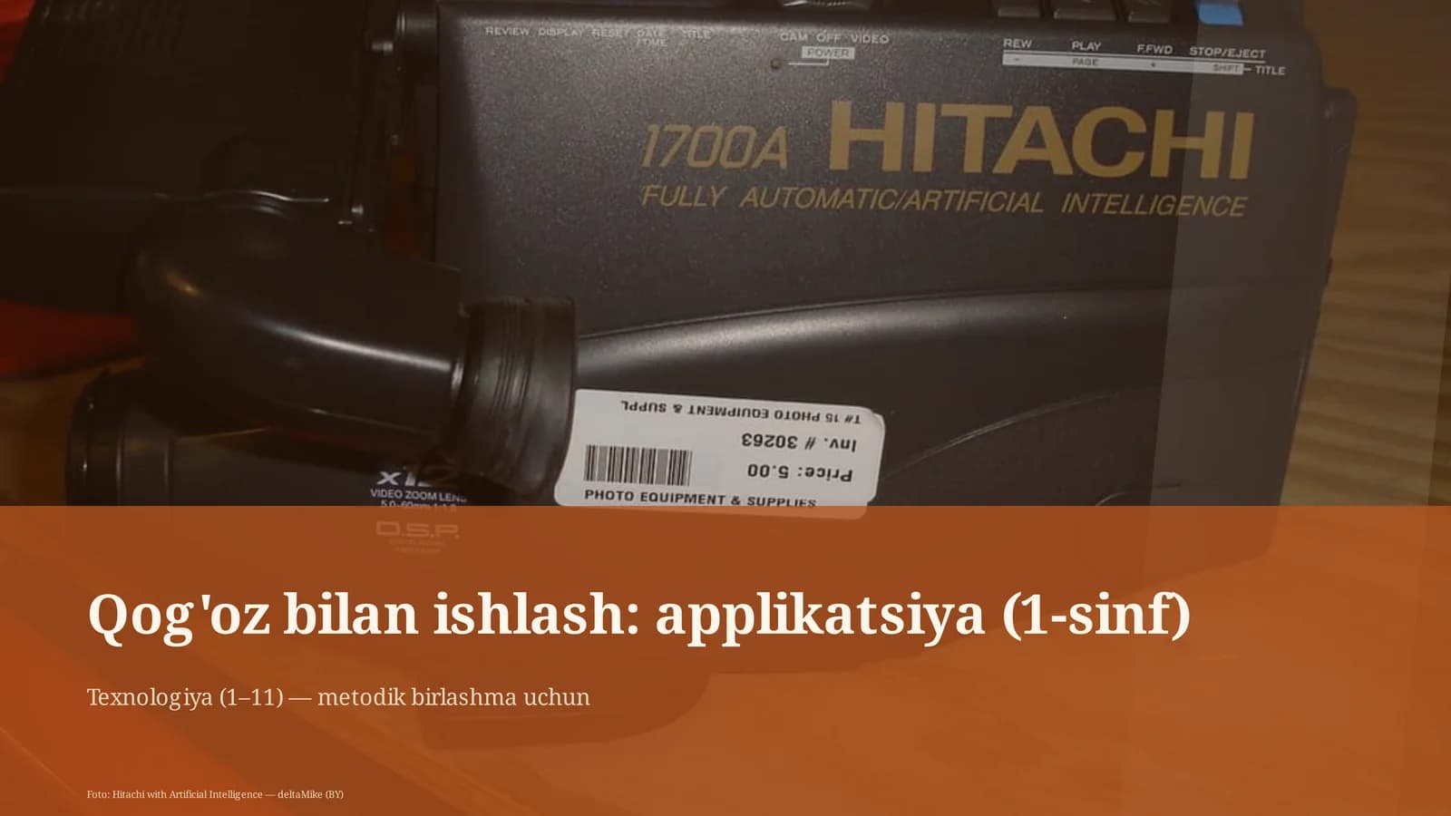 Qog'oz bilan ishlash: applikatsiya (1-sinf)