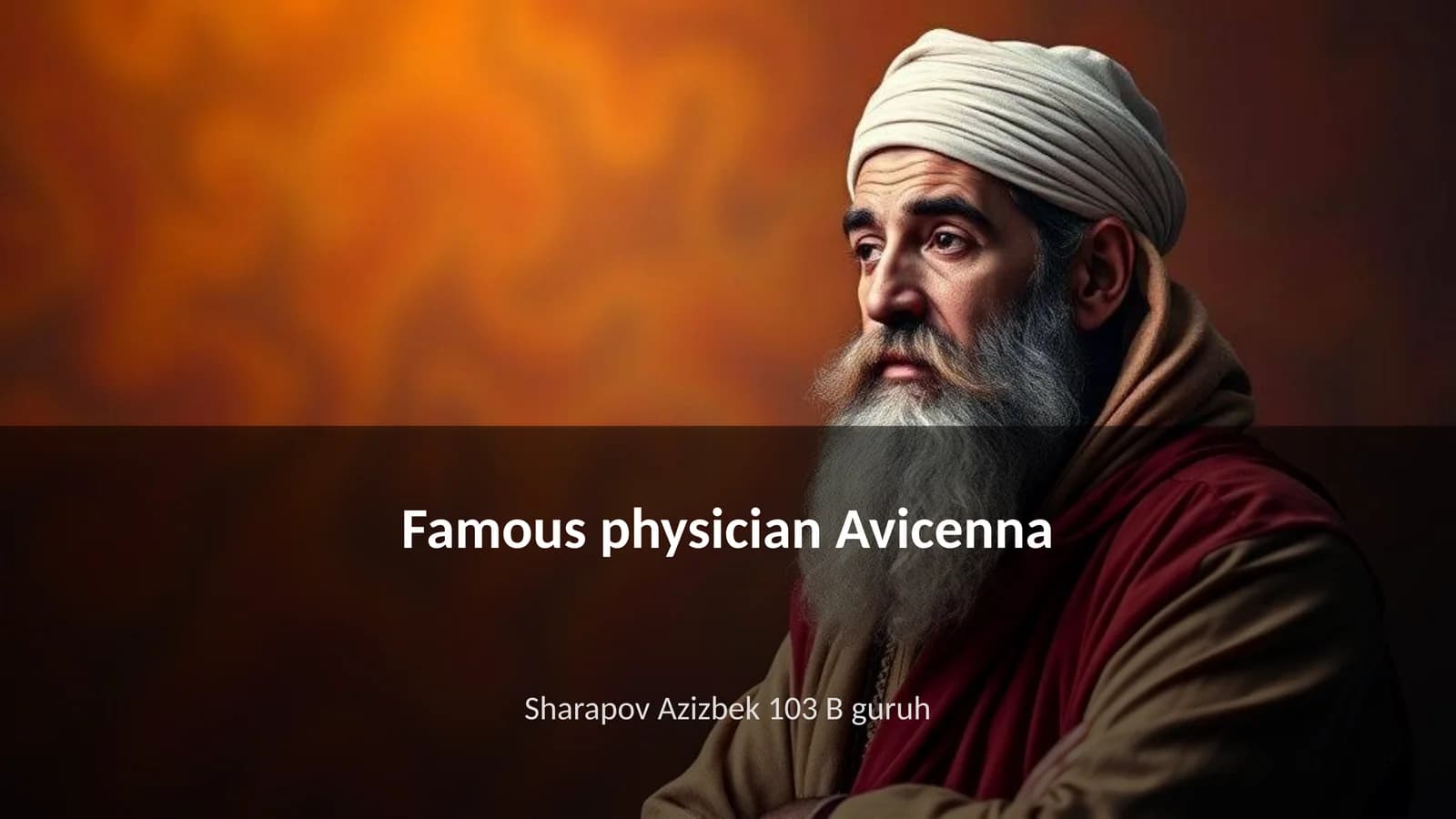Avitsenna haqida tushuncha