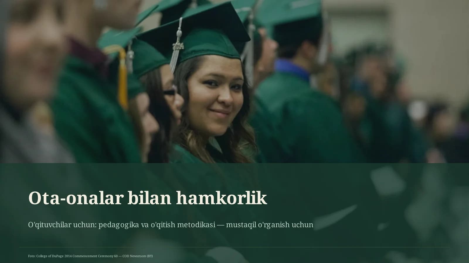 Ota-onalar bilan hamkorlik