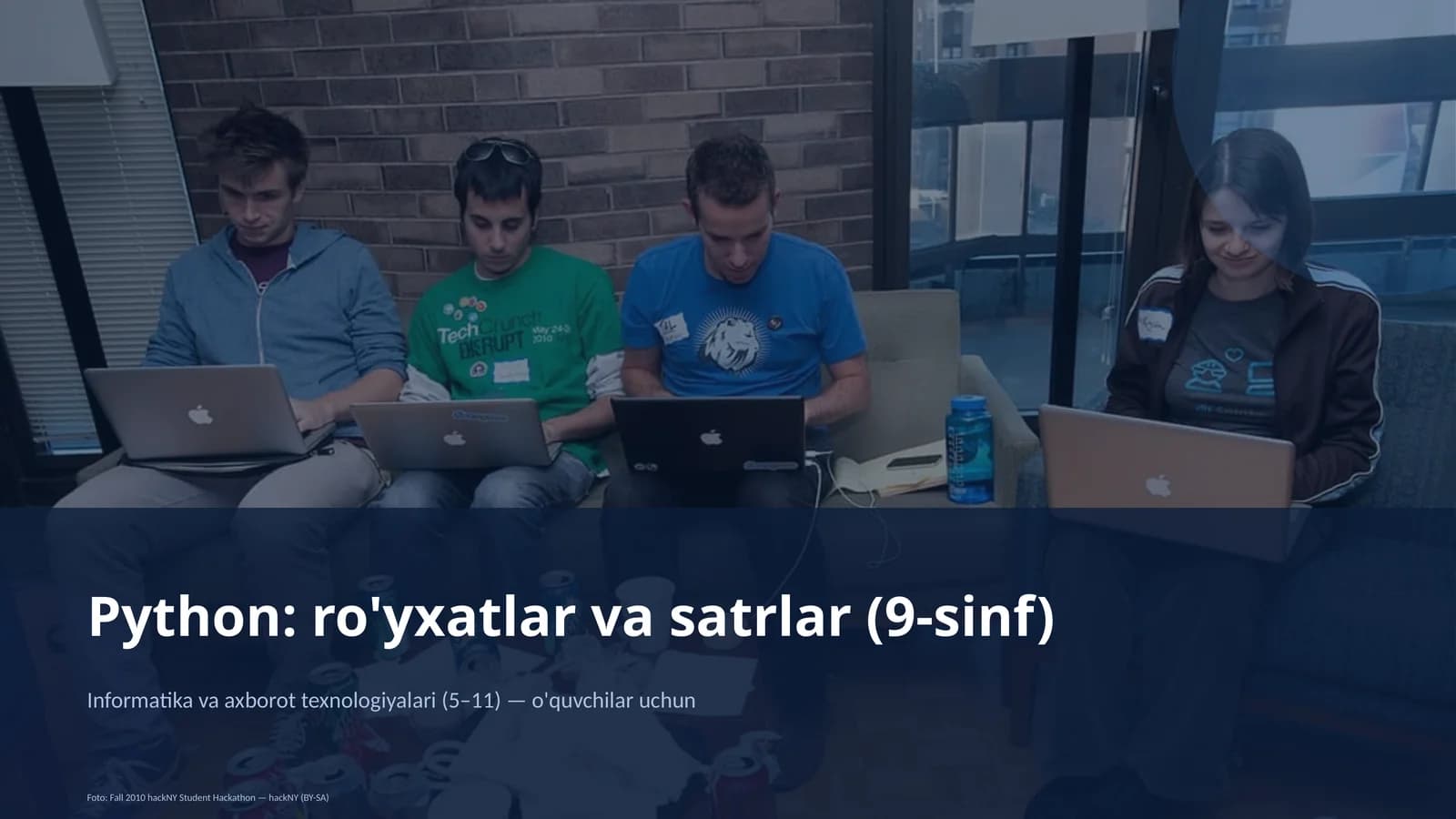 Informatika va axborot texnologiyalari