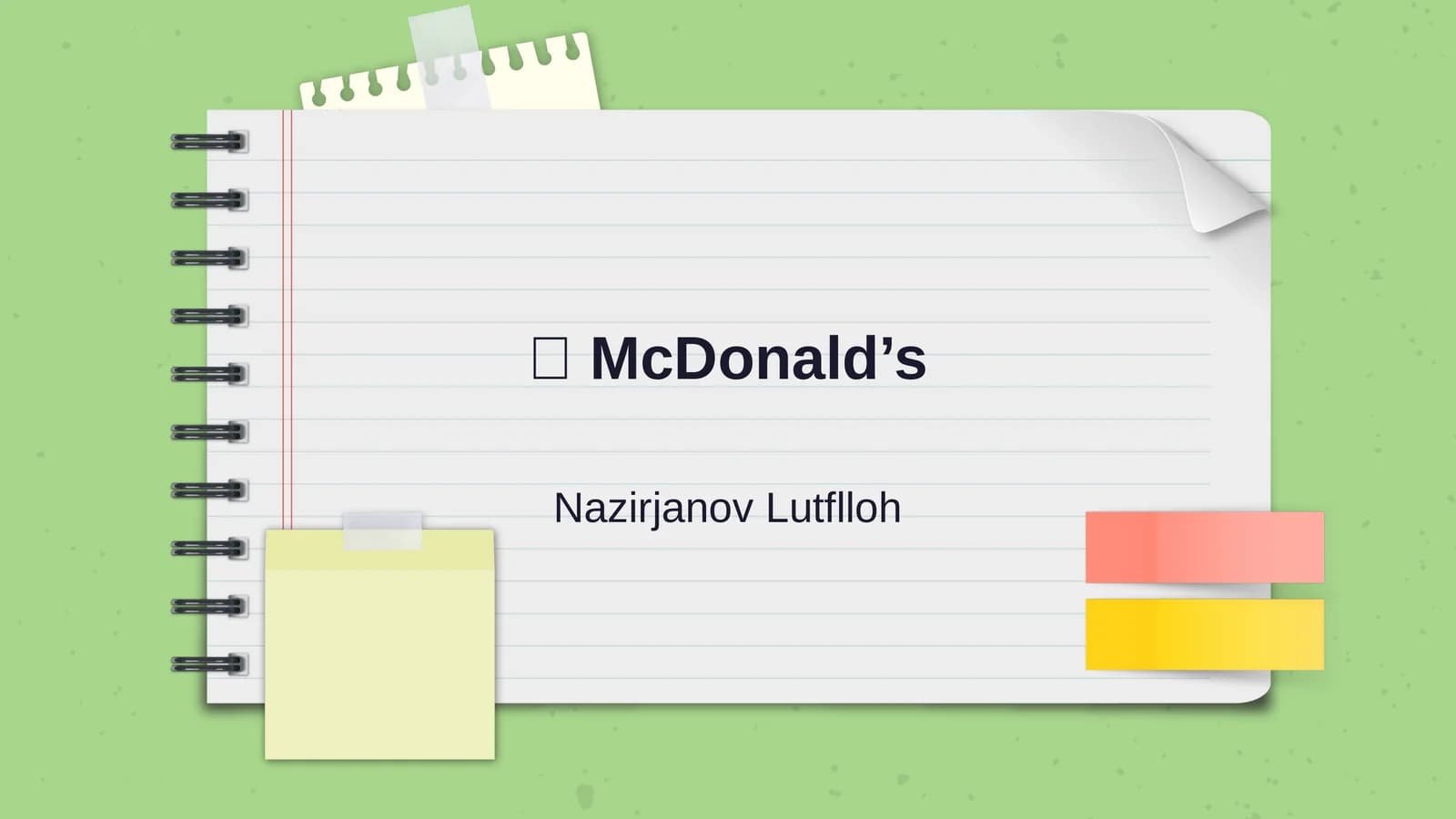 McDonald's Tarixi