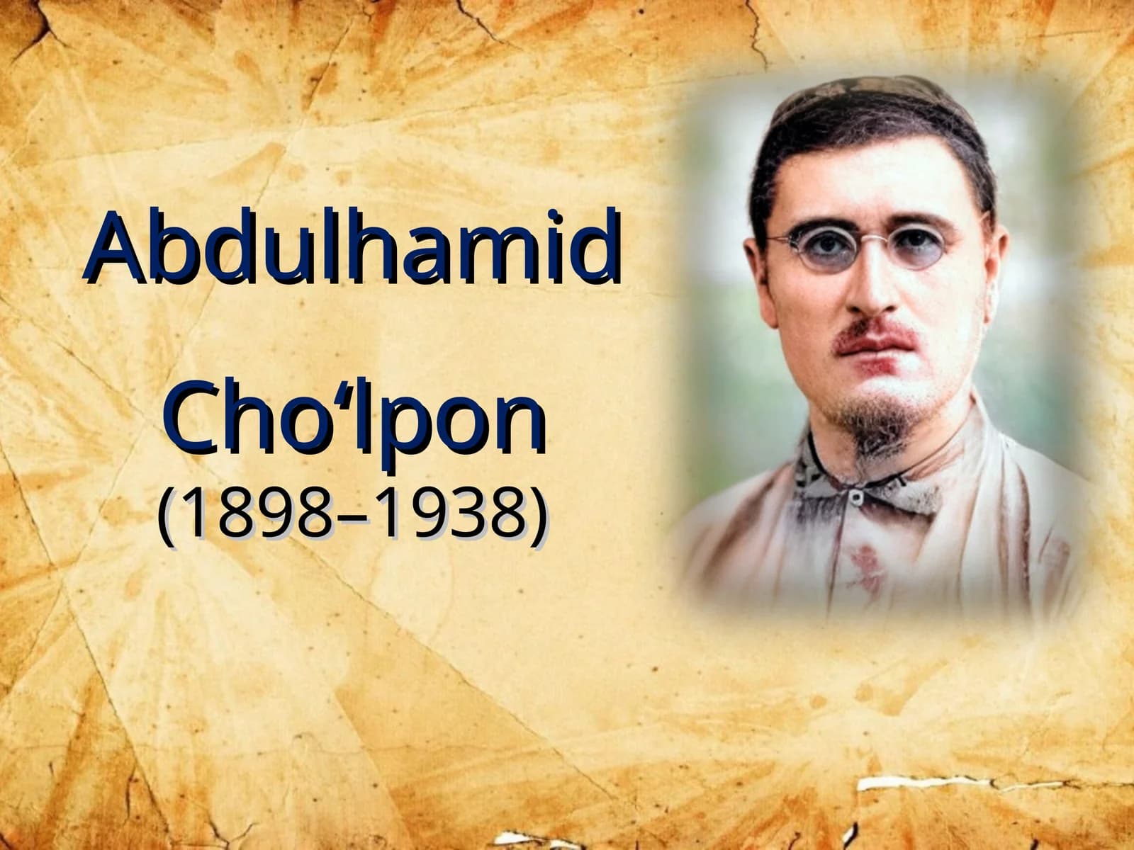 Abdulhamid Cho‘lpon