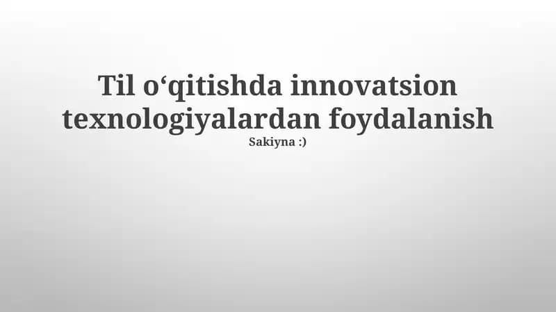 Sinfda Virtual Haqiqat