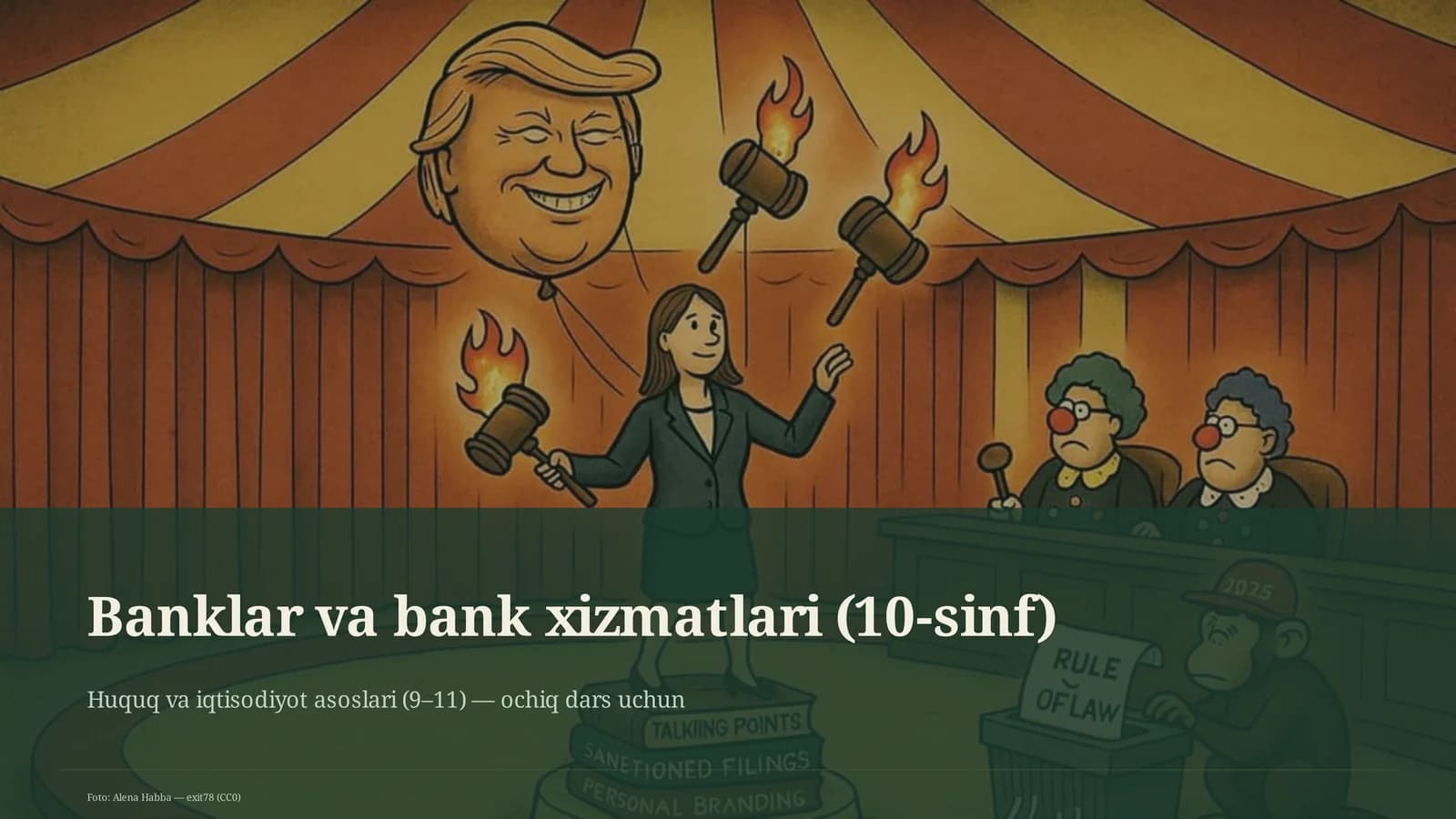 Banklar va bank xizmatlari (10-sinf)