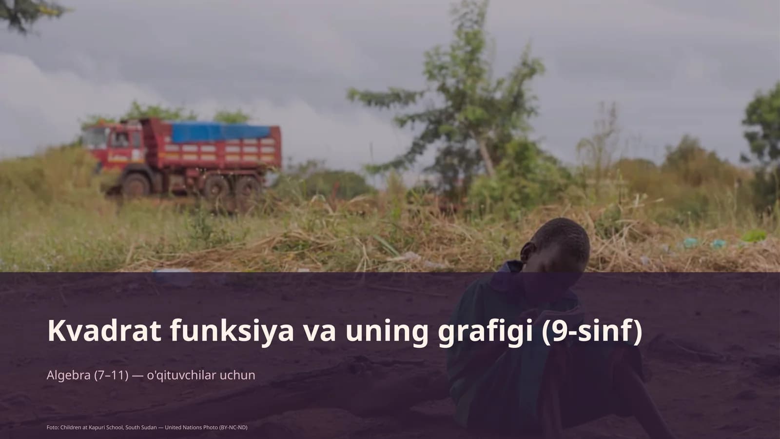 Kvadrat funksiya va uning grafigi (9-sinf)