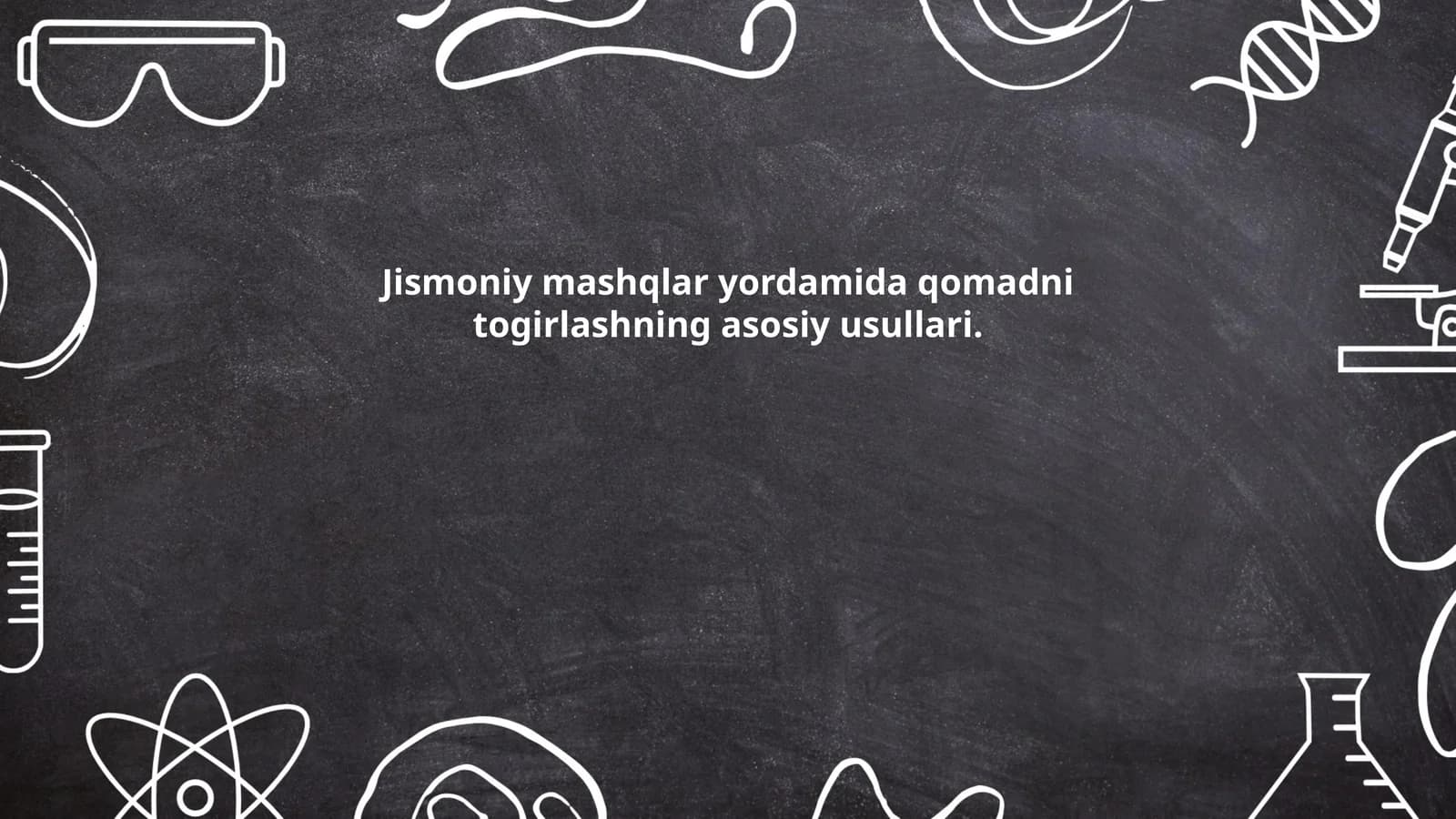 Jismoniy mashqlar yordamida qomadni togirlashning asosiy usullari