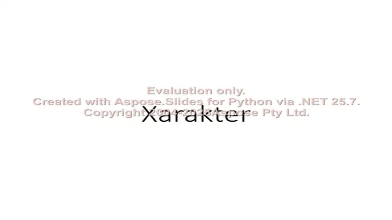 Xarakter