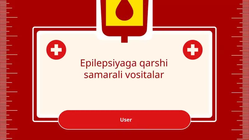 Epelepsiyaga qarshi vositalar.
