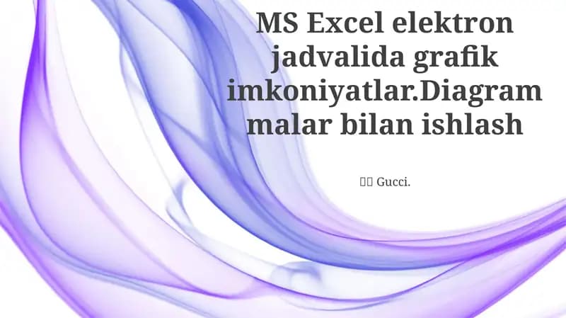 MS Excel