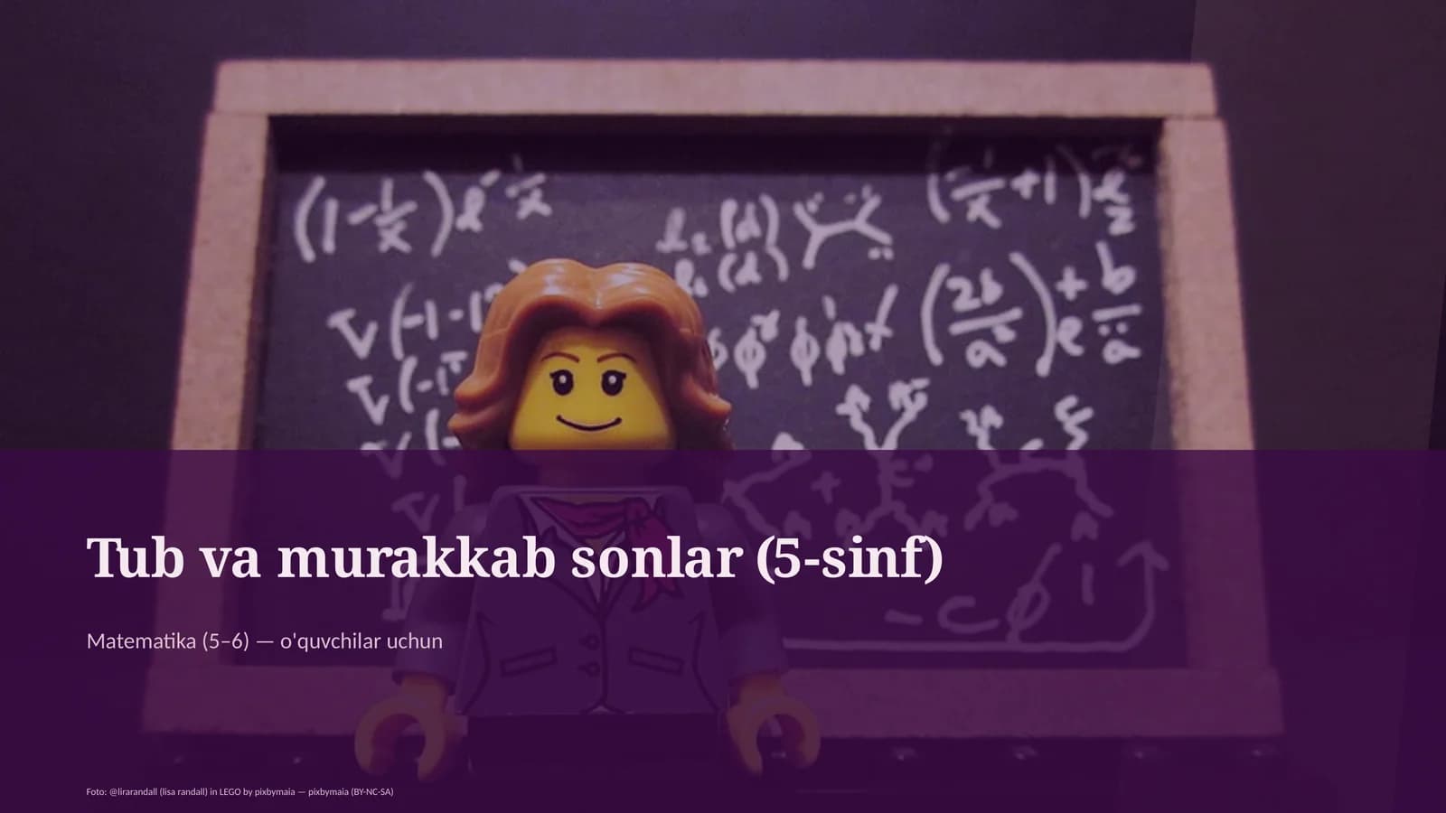 Tub va murakkab sonlar (5-sinf)