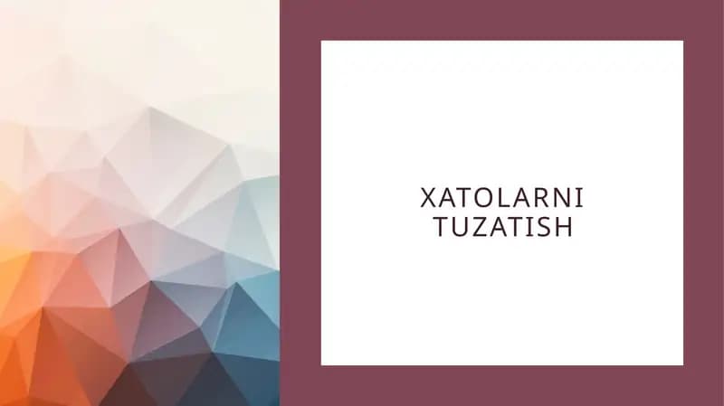 Buxgalteriyaxatolariningturlari