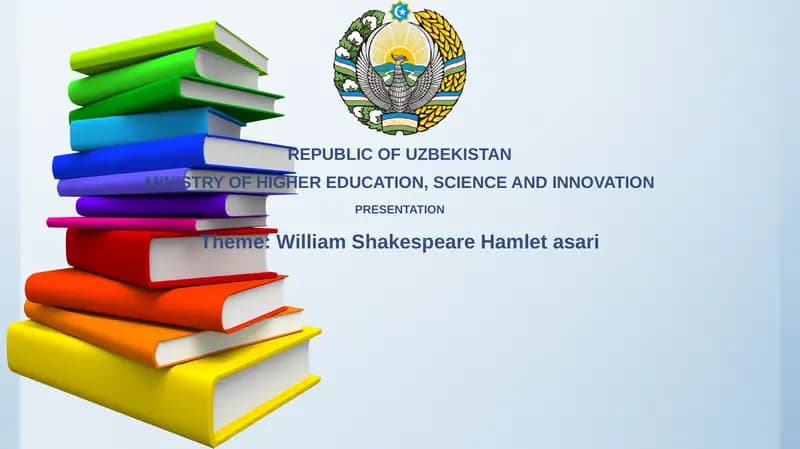 William Shakespeare Hamletasari
