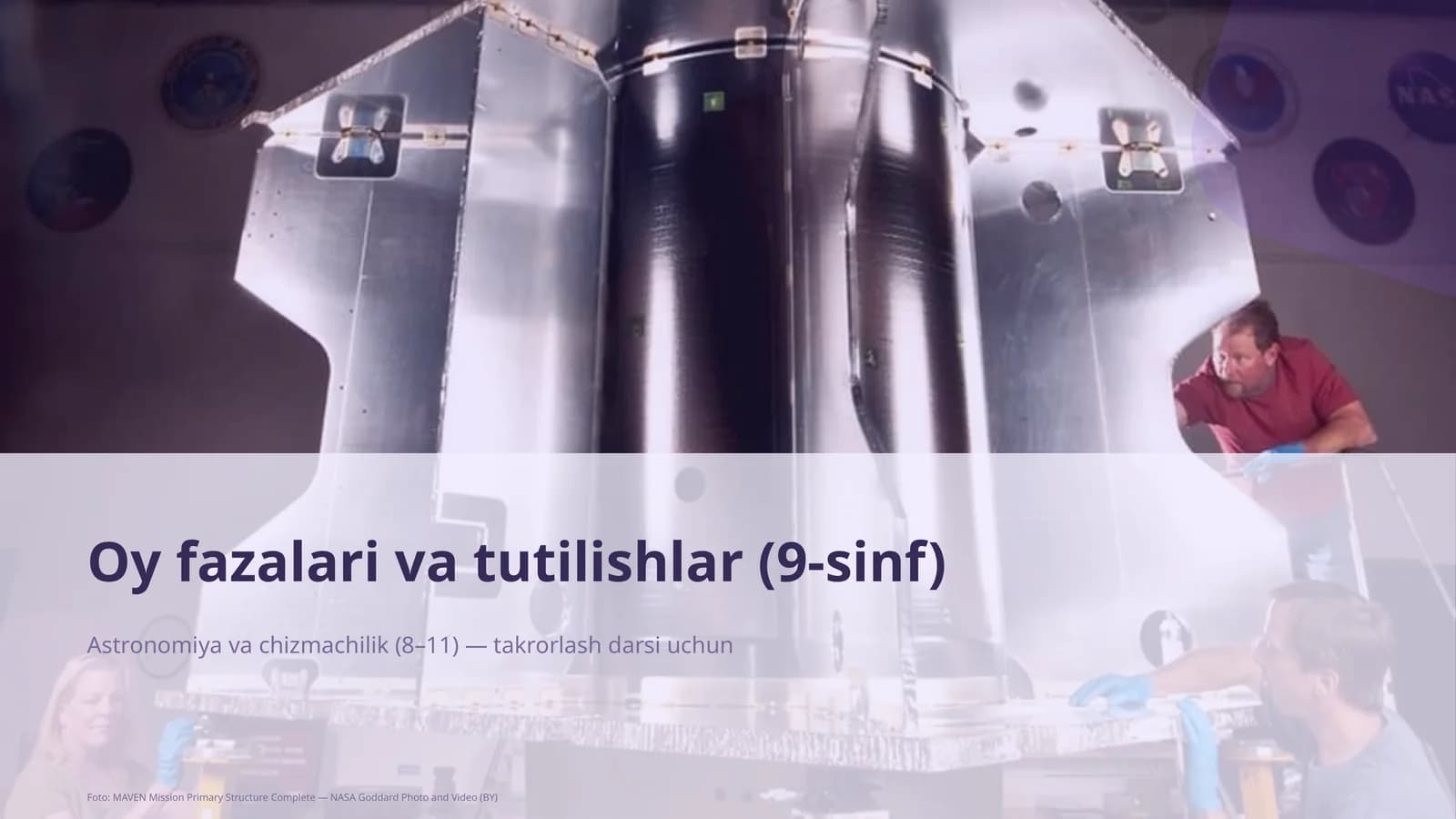 Oy fazalari va tutilishlar (9-sinf)