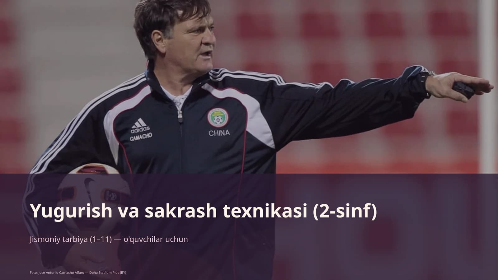 Yugurish va sakrash texnikasi (2-sinf)