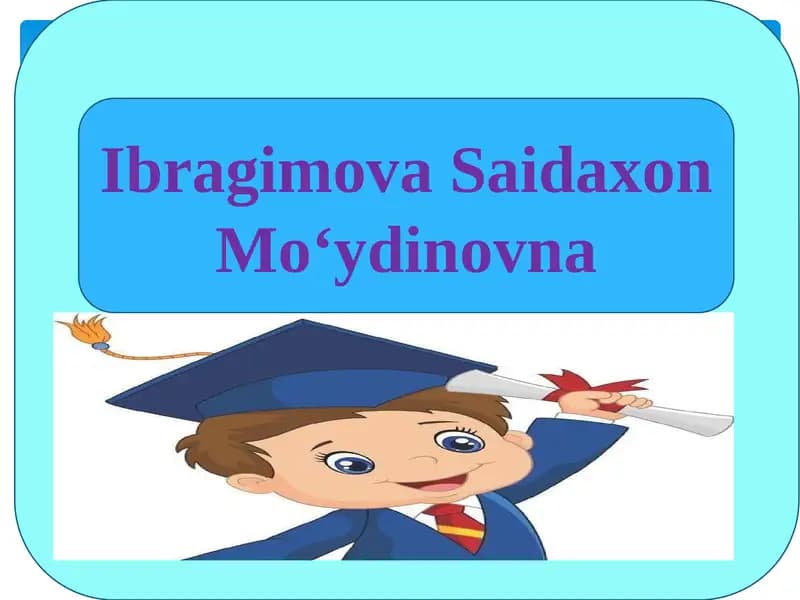 Inklyuziv ta'limda hayotiyo'nik malar va kommunikatsiya so'zidagi o'qish darslari