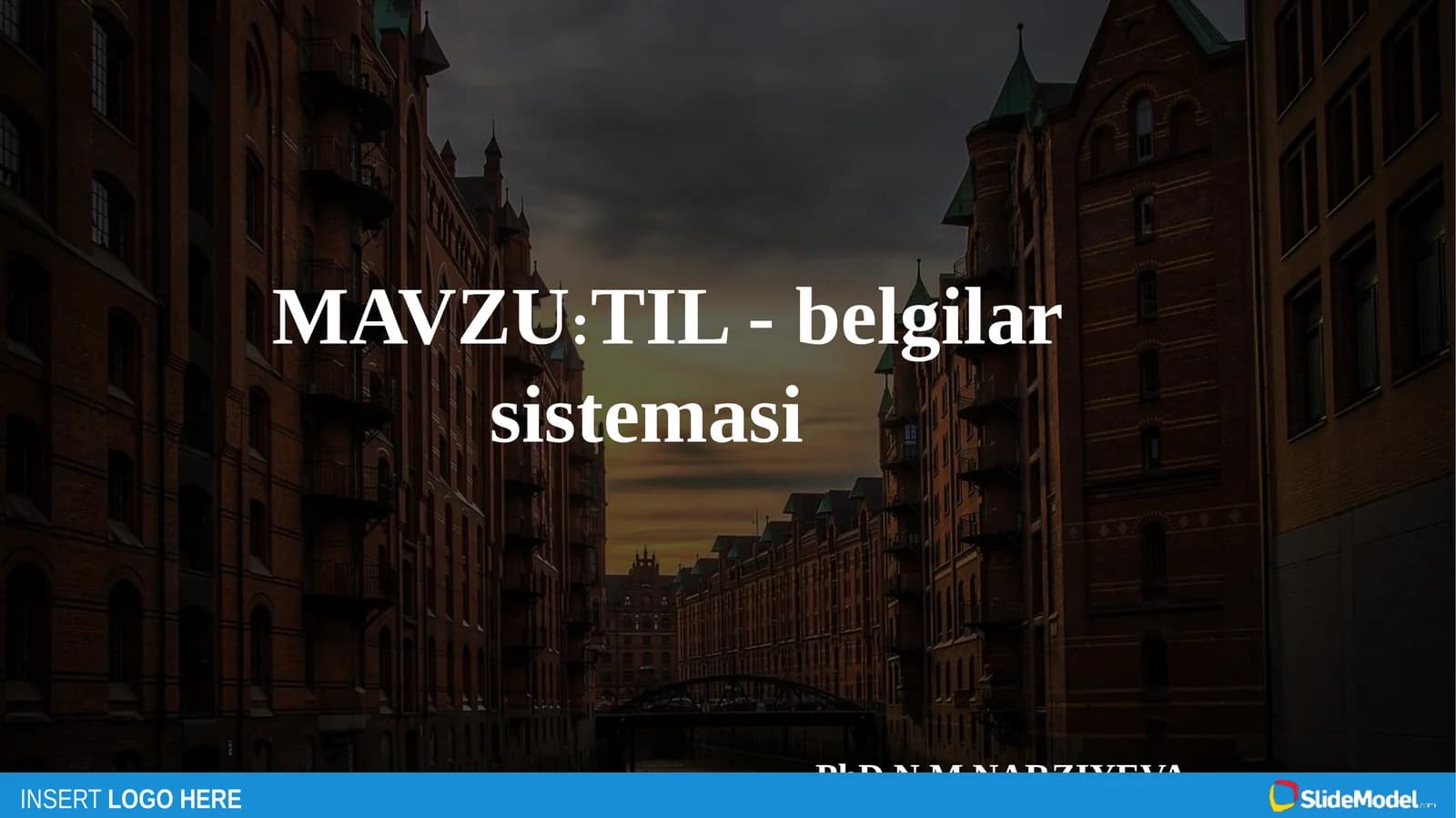 TIL - belgilar sistemasi