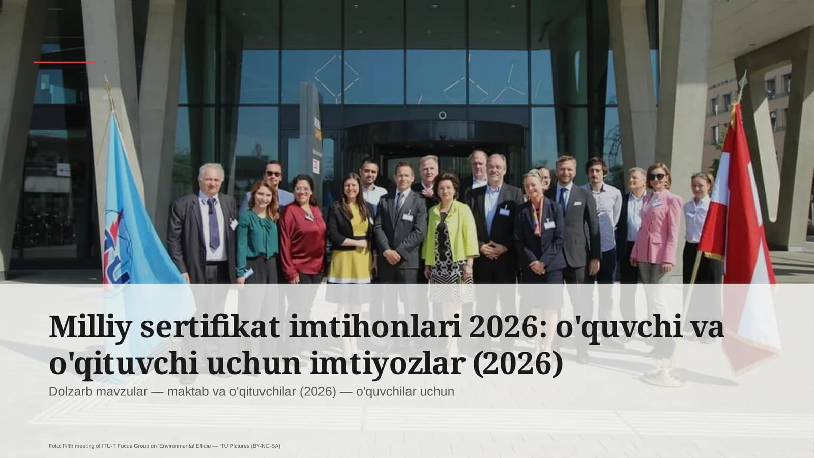Milliy sertifikat imtihonlari 2026: o'quvchi va o'qituvchi uchun imtiyozlar