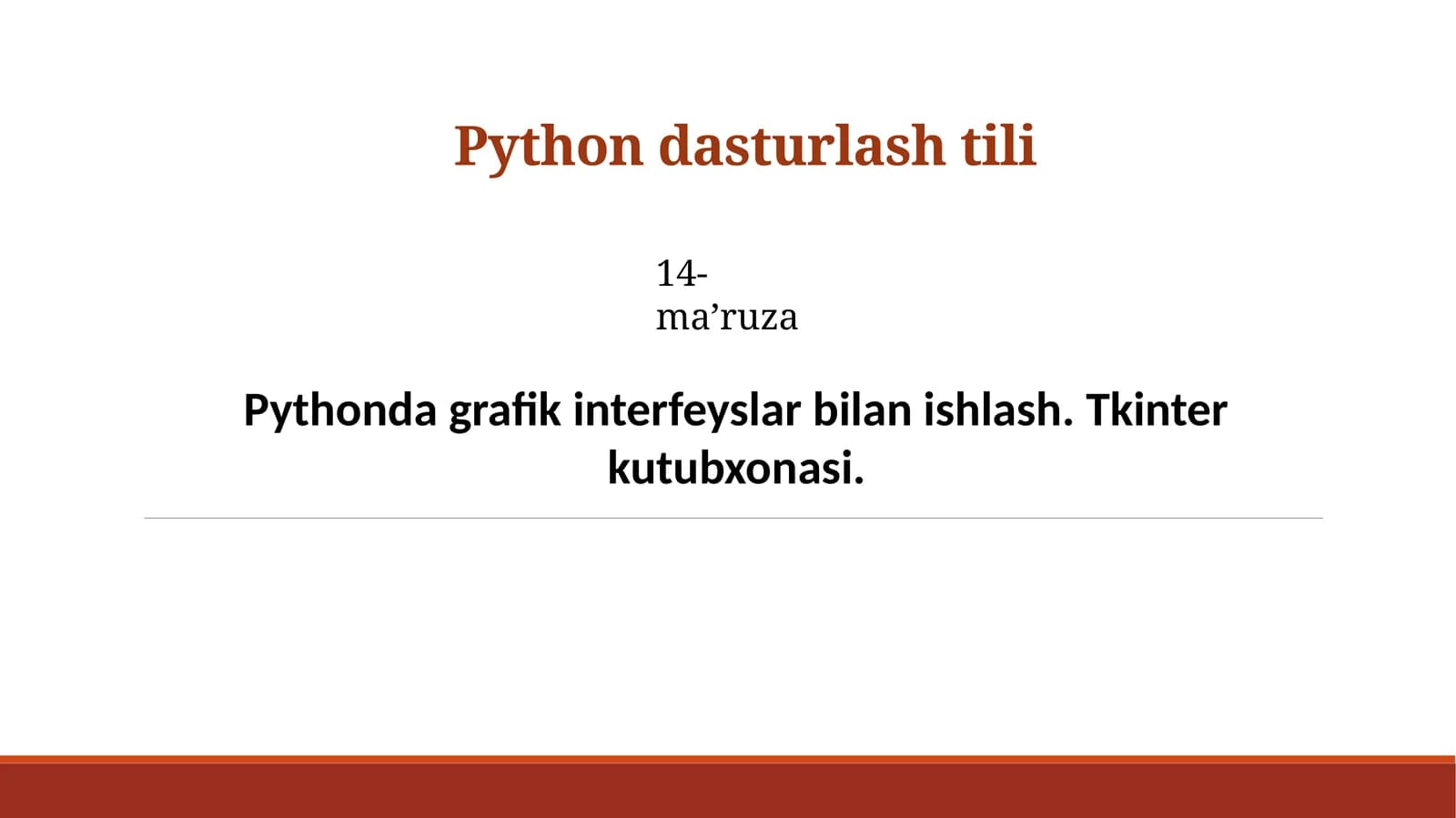 Pythondasturlashtili
