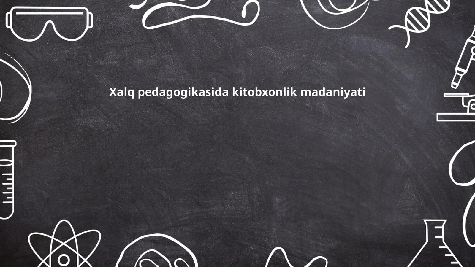 Xalq pedagogikasida kitobxonlik madaniyati