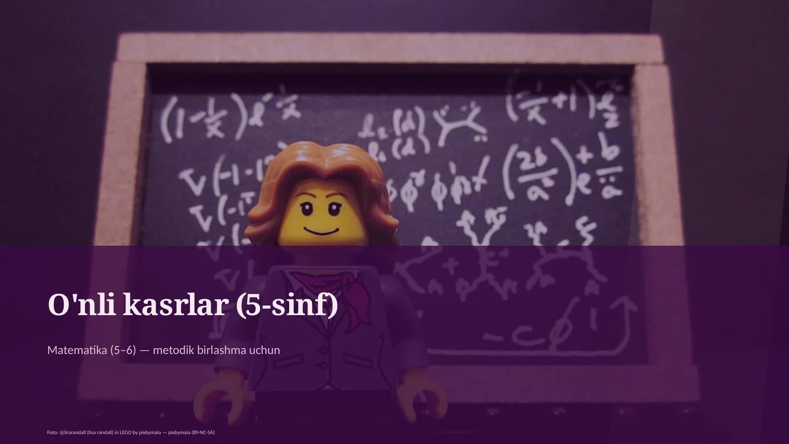 O'nli kasrlar (5-sinf)