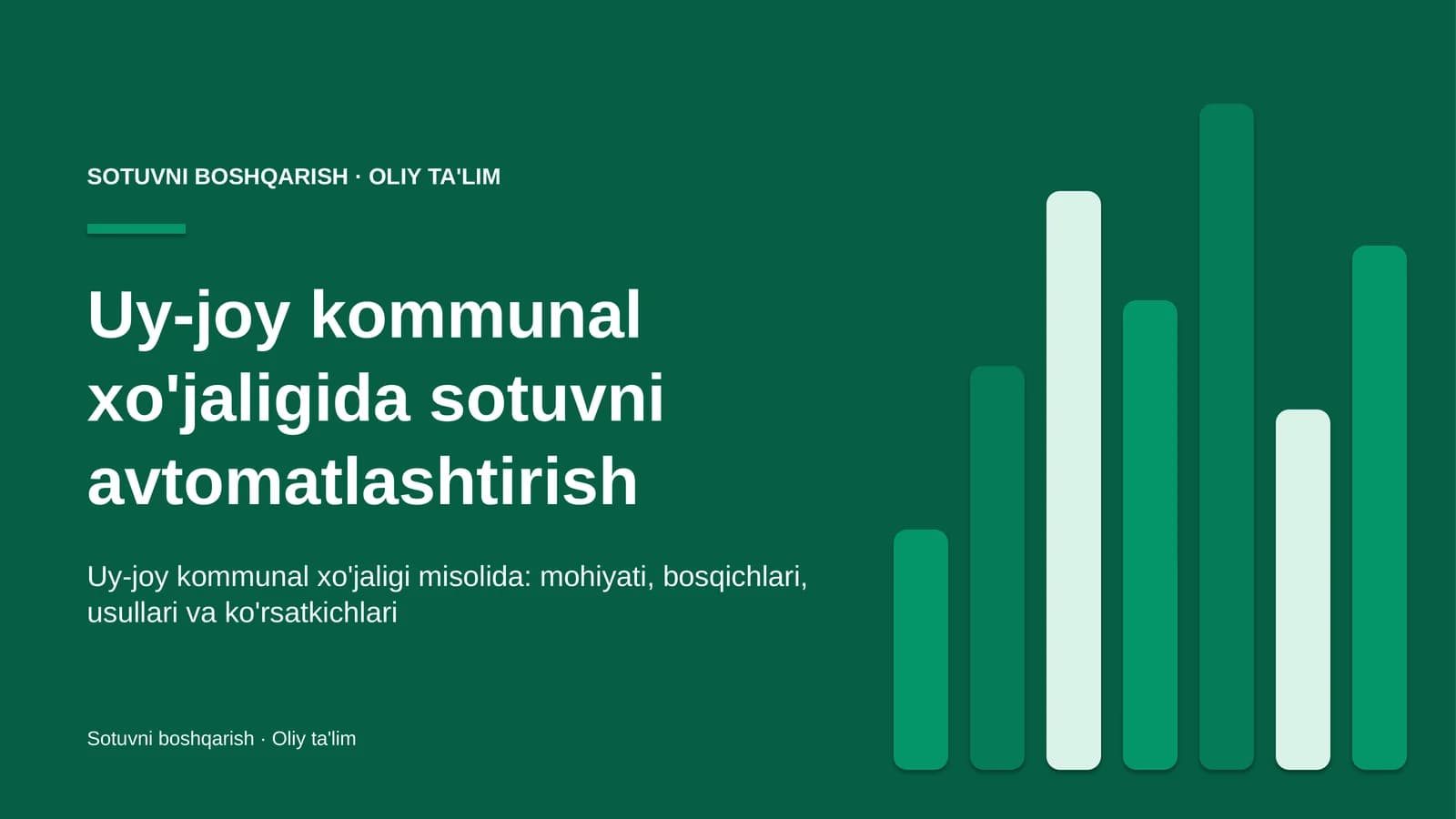 uy joy kommunal xo'jaligida sotuvni avtomatlashtirish 4922