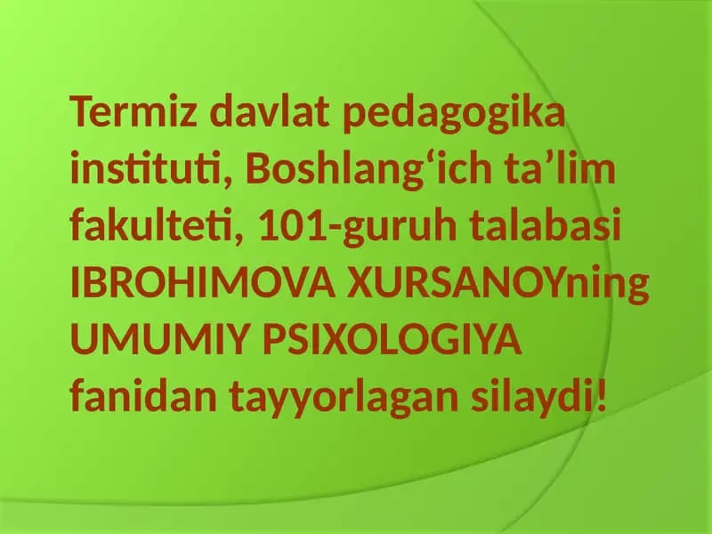 TAFАKKUR