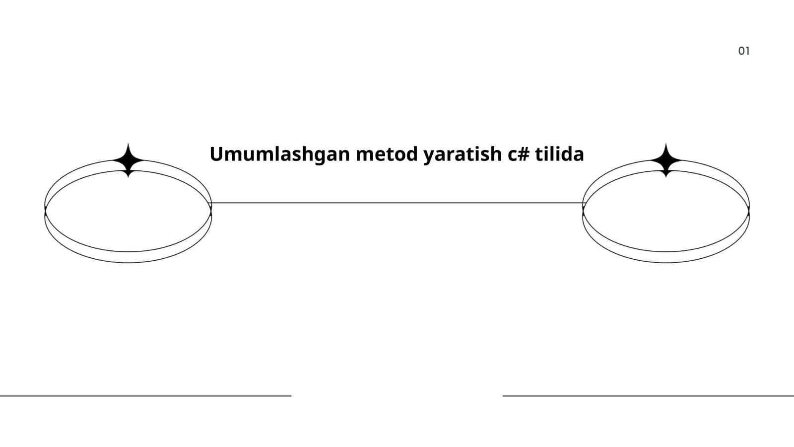 Umumlashgan metod yaratish c# tilida