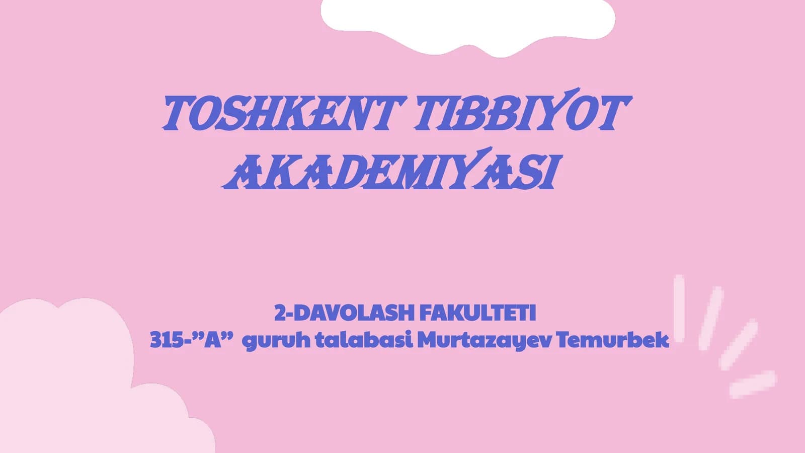 Zamonaviy ortopediya yutuqlari va suyaklar patologiyalari