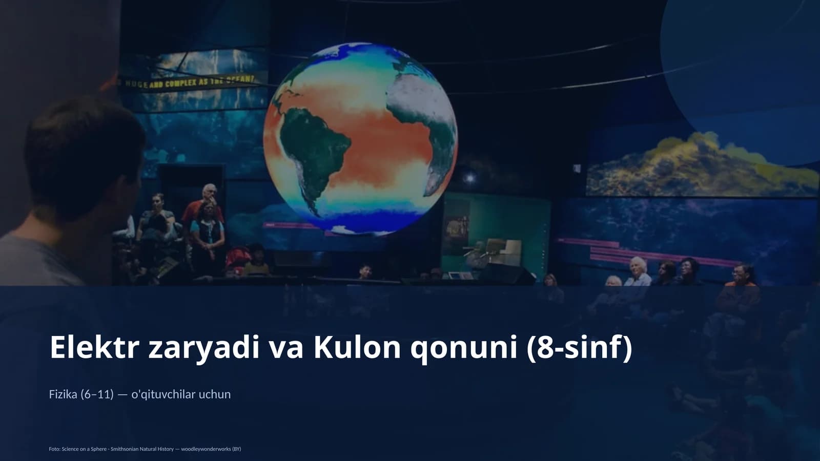 Elektr zaryadi va Kulon qonuni (8-sinf)