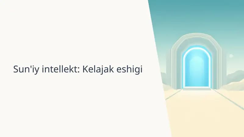 suniy intelekt