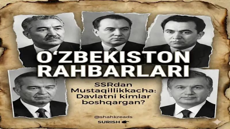 O`zbekiston rahbarlari