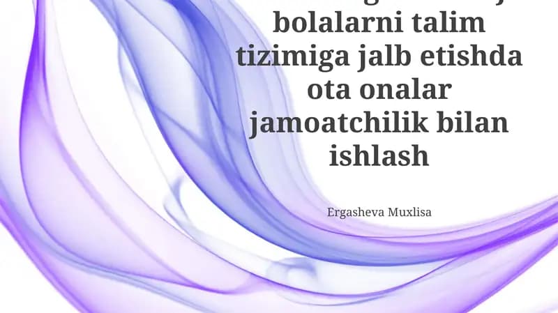 Dastur monitoringi va baholash