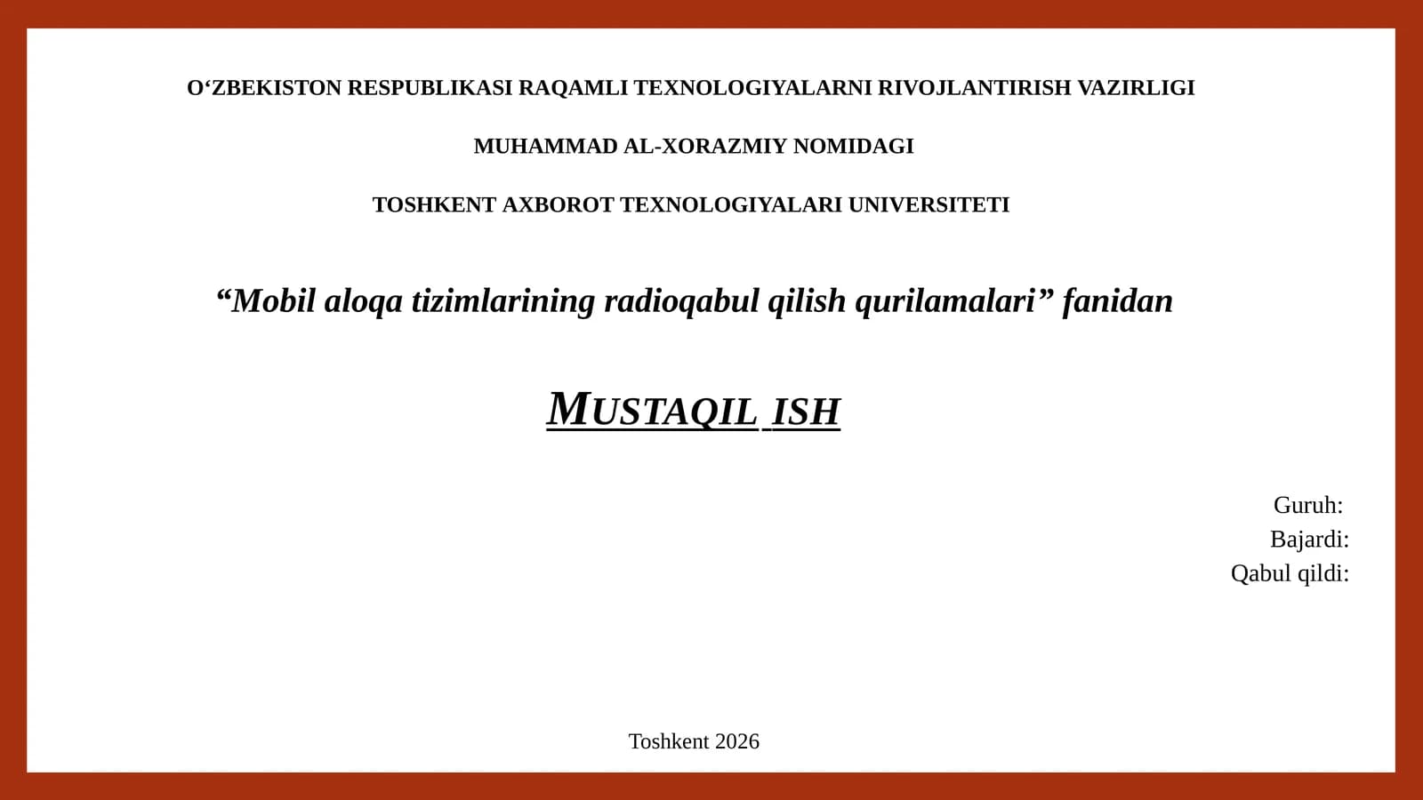 Raqamli protsessorlar.