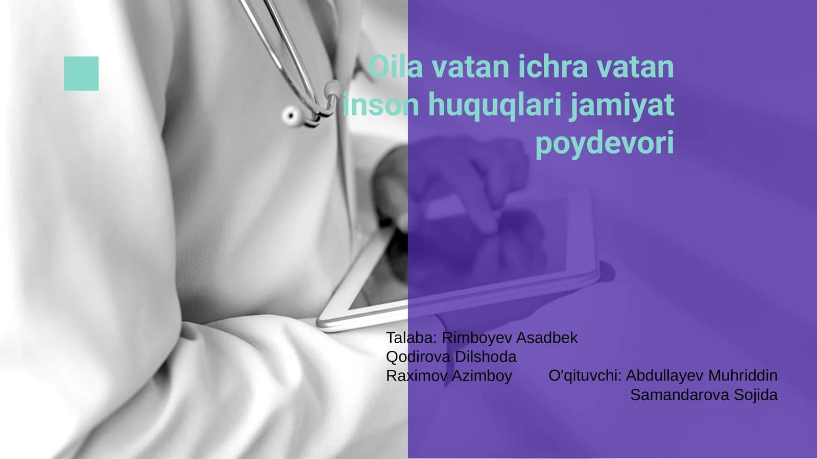 Oila va Vatan Munosabatlari