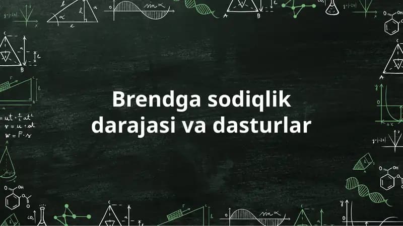 Brend sodiqligini oshirish usullari