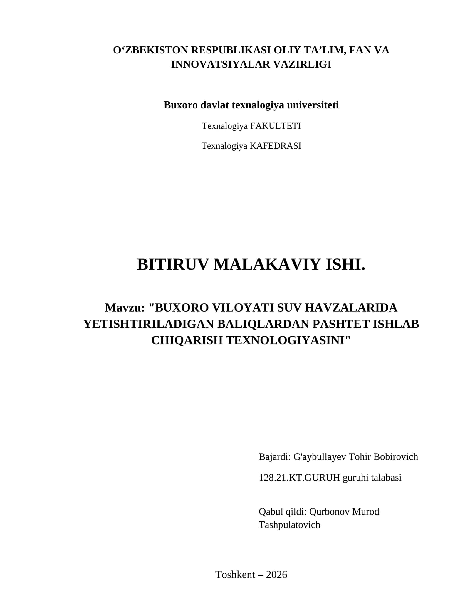 Buxoro viloyati suv havzalarida