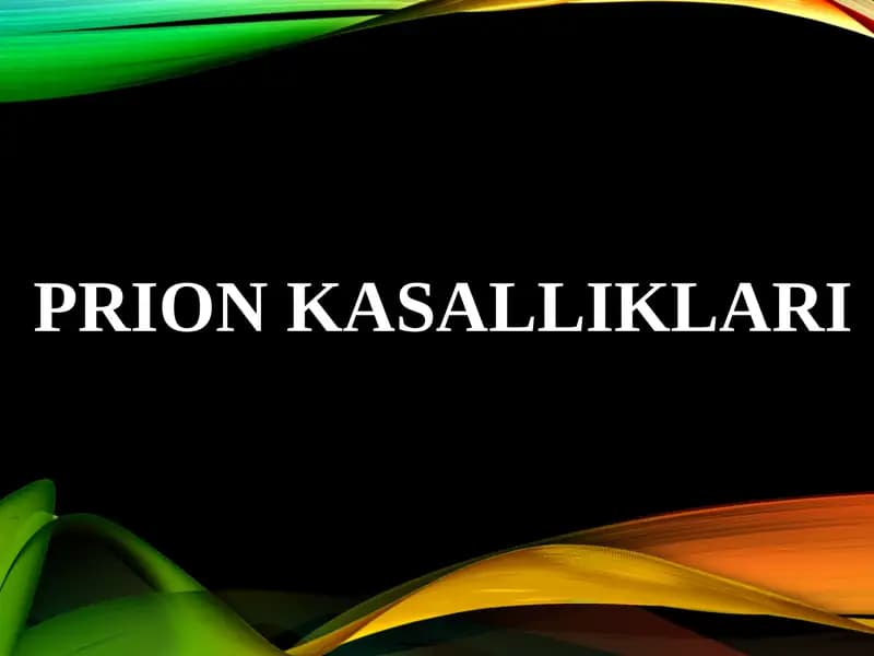 Prion kasalliklari