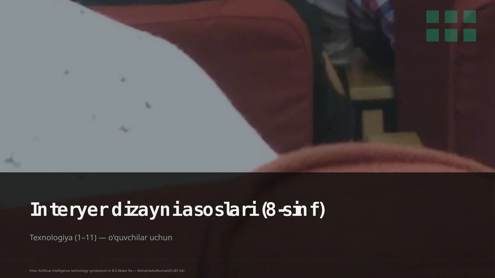 Interyer dizayni asoslari (8-sinf)
